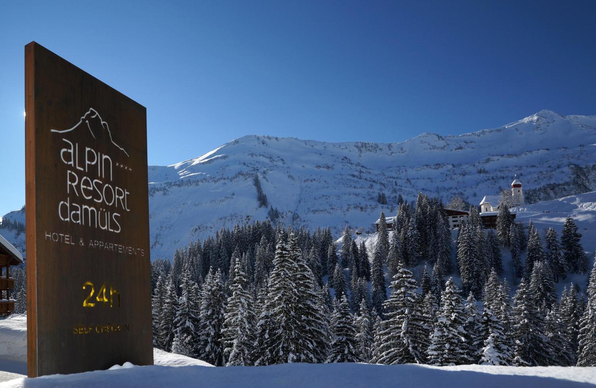 Aparthotel Alpinresort Дамульс Экстерьер фото